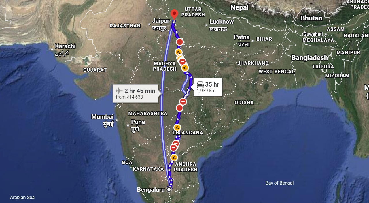 Tour Map